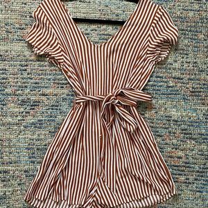 Striped Romper